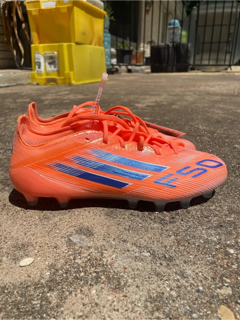Adidas F50 Elite FG Coral Blaze Pack Soccer Cleats 5.5M/6.5W NEW!